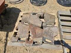 (6) Allis Chalmers Suitcase Weights