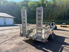 12' Alum Single Axle Trailer