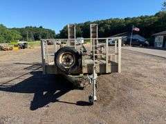 12' Alum Single Axle Trailer