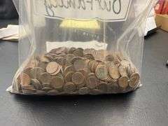 8+ Pound Bag of Wheat Pennies