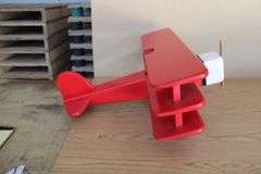 Child's wooden Tri Plane