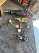 Sawzall, Drill, Dremel, & Gauges