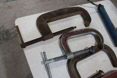 Variety of C clamps