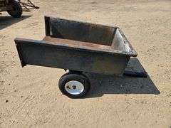 Black Dumping Yard Trailer