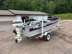 1991 14ft Alumacraft Fishing Boat