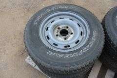 Set of 16" tires & rims off Dodge pick up