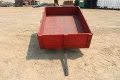 Single axle yard trailer