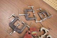 8 various clamps & 3 magnets