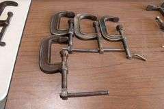 4 - 4" C clamps