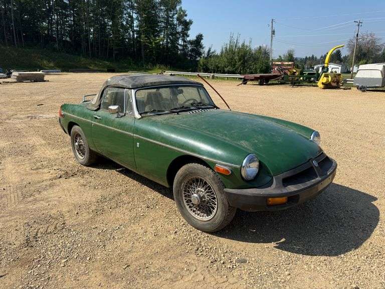 1977 MG Model MGB Car - Project