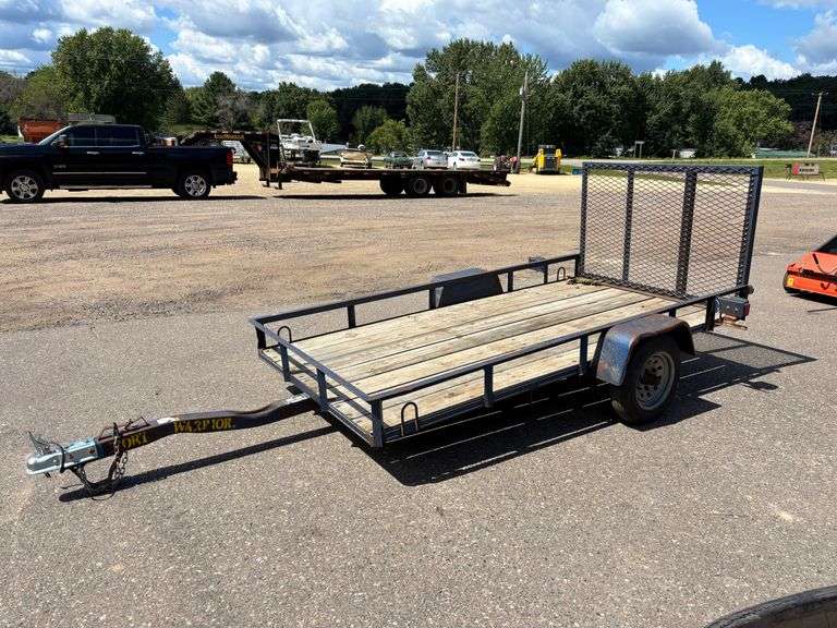 Sport Warrior Utility Trailer w/ Ramp Gate