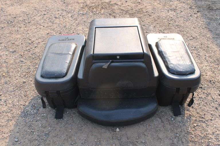 Moose hard plastic ATV storage box /seat