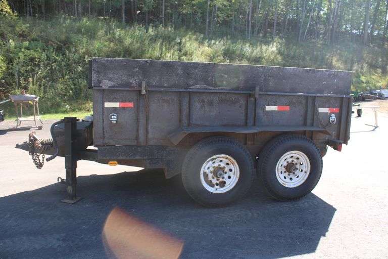 2014 - 6' x 10' tandem axle dump trailer
