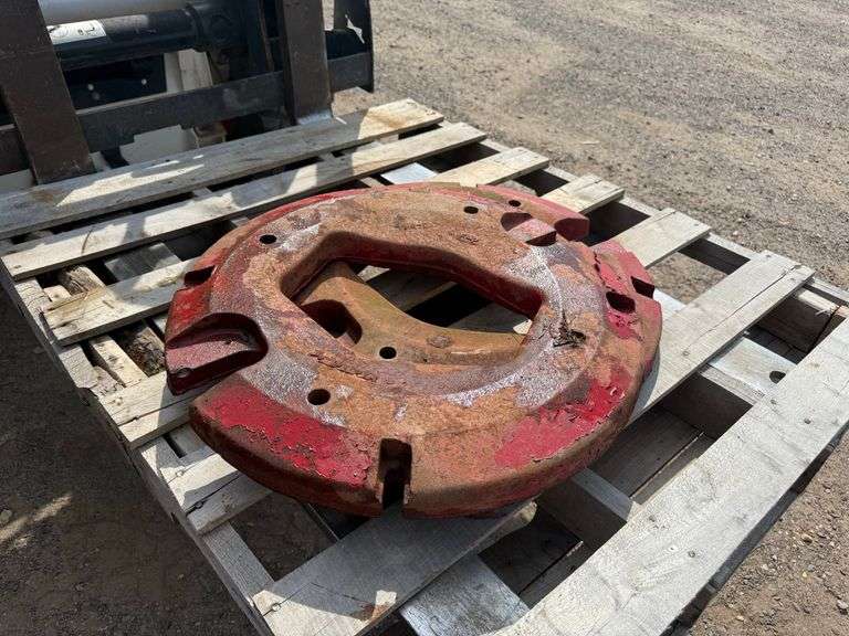 Pair of IH Weight Weights