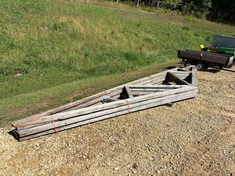 (5) 24ft Rafters