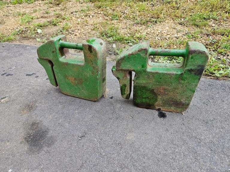 Set of John Deere Suitcase Weights (20kg)