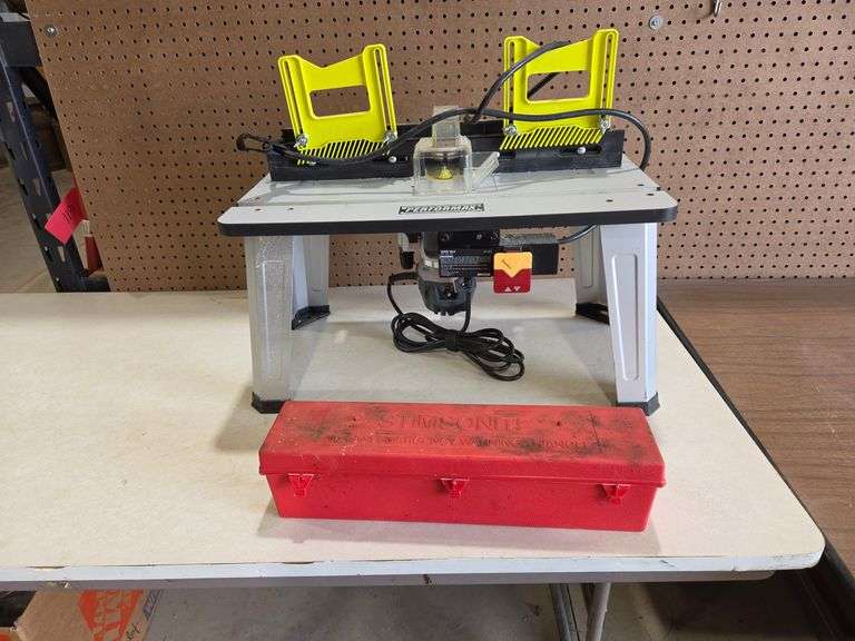 Permax Router Table Performax Router with Table - Triangles - Lee Real Estate & Auction Service