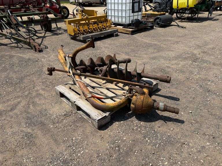 3pt Post Hole Digger w/ 2 Bits