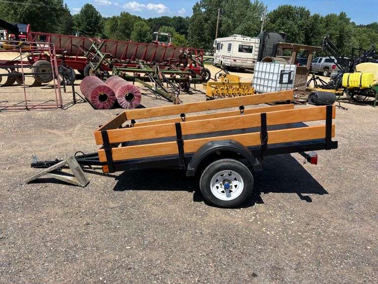 4ft x 8ft Single Axel Trailer