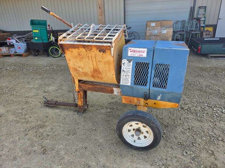 Mortar Mixer on Transport