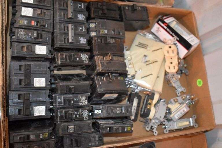 Breakers, Electrical Supplies HamiltonMaring Auction Group