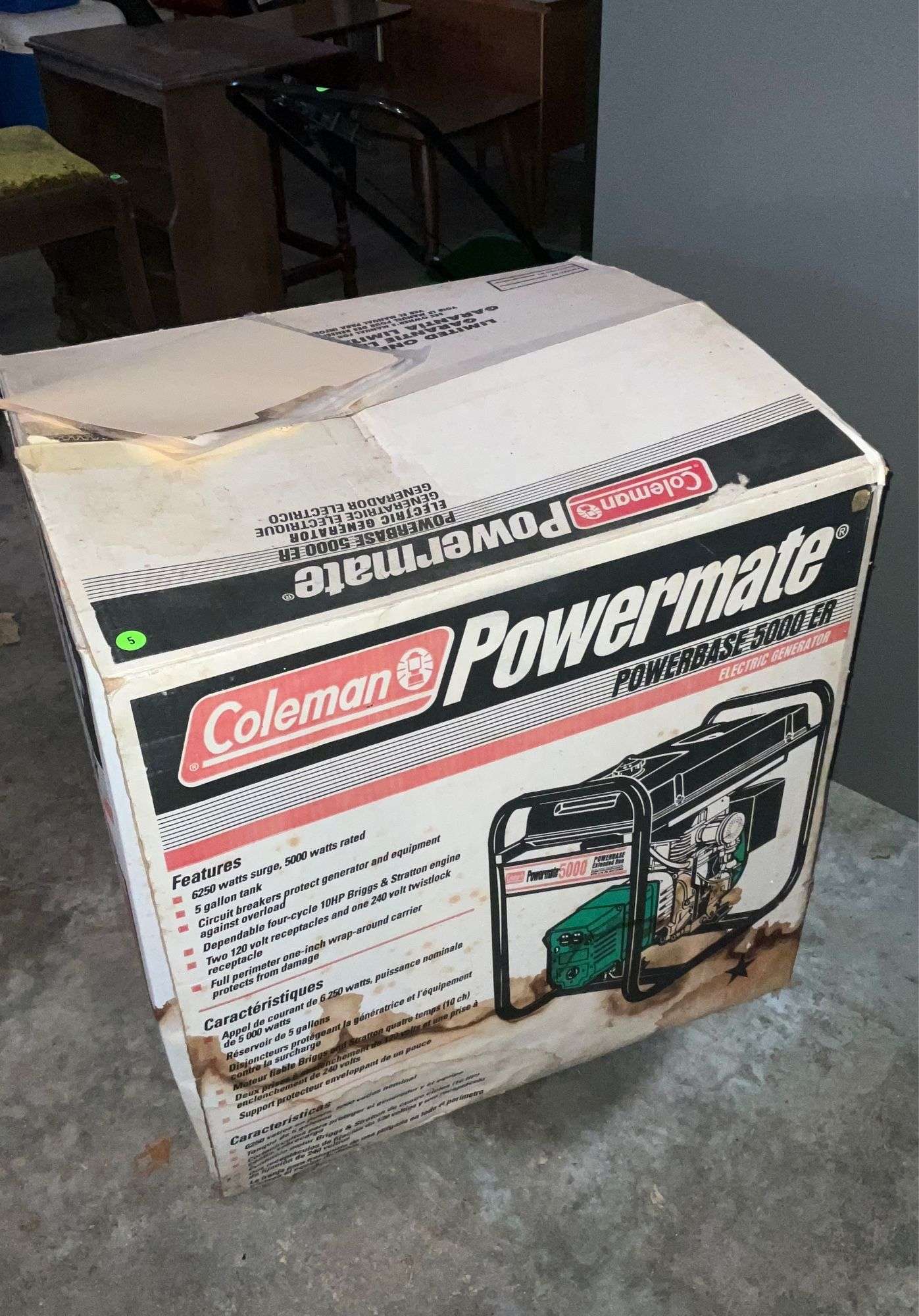 FOR SALE: Coleman Powermate Vantage 5000 Generator ⚡ It runs well and is a  good option for storm prep, home backup, or outdoor projects. Price: $400  Contact: Curtis 607-661-2734 (He's handling all questions.), image size:1397x2000