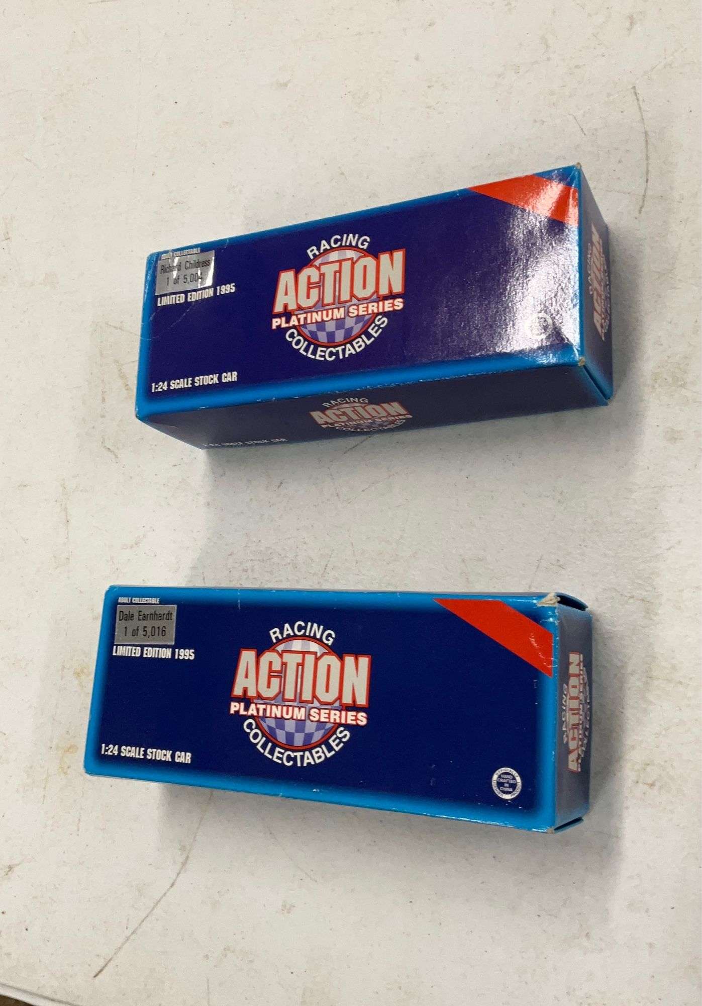 2) Action Platinum Series 1/24 Scale Stock Car Models: Richard