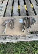 Two sets of box end wrenches