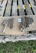 Two sets of box end wrenches