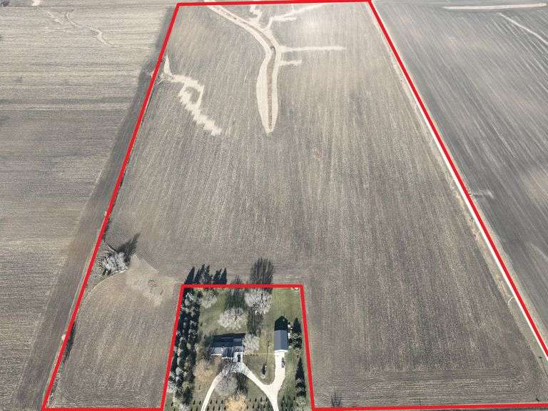 Parcel 4 - 76.59+/- Acres of Prime Class A Crop Land with 71 tillable acres, located in E1/2 Of NE 1
