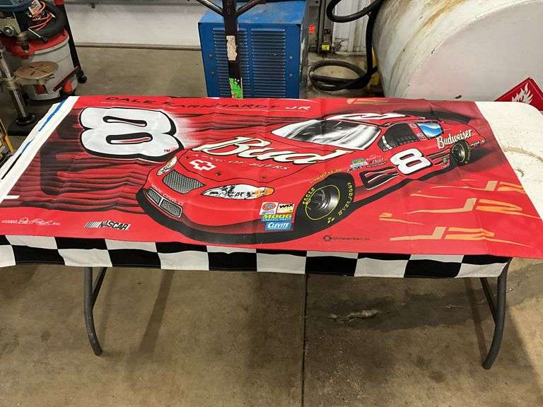 Budweiser, Nascar, Flags, Banners