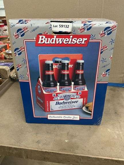 Enesco Budweiser Cookie Jar NIB