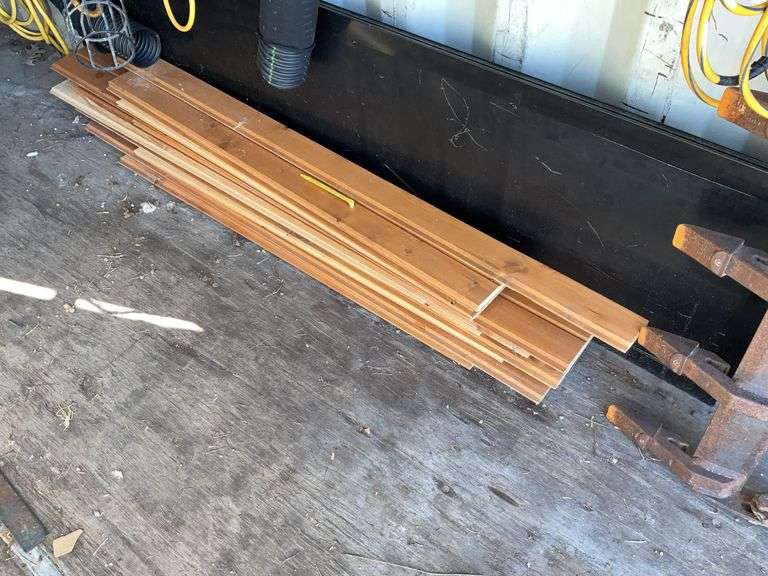 stack of wood trim - Hamilton-Maring Auction Group