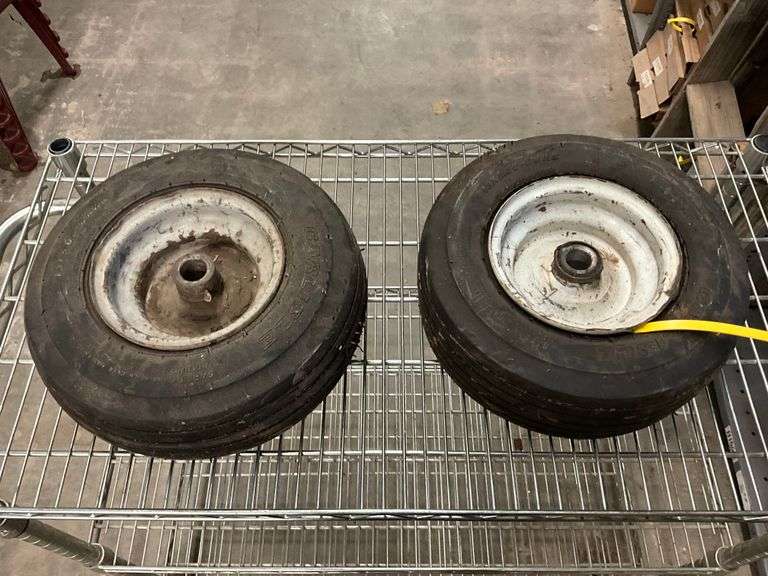 13 X 5.00-6 Tire Flat Free Set Of (2) 13x5.00-6 Pneuatic