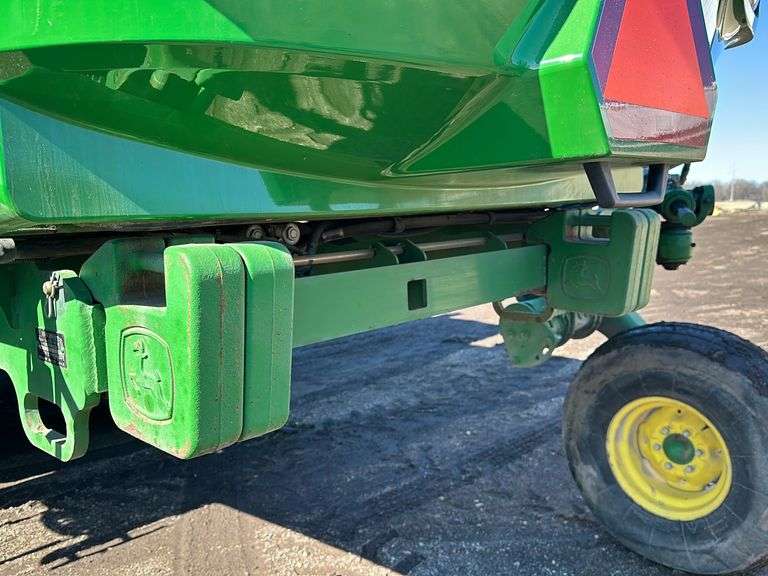 2014 John Deere W235 SelfPropelled Windrower With 2015 JD 500R 16