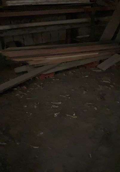 Assorted used lumber