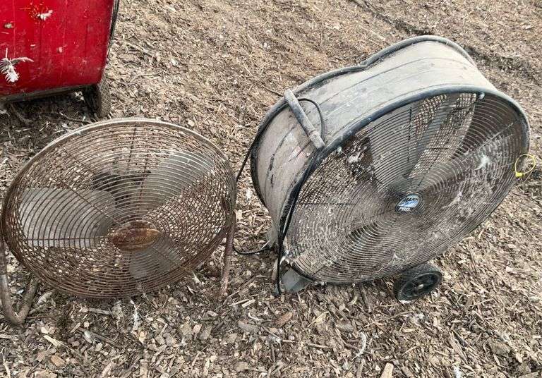 36” wheeled fan, freestanding fan(condition unknown)