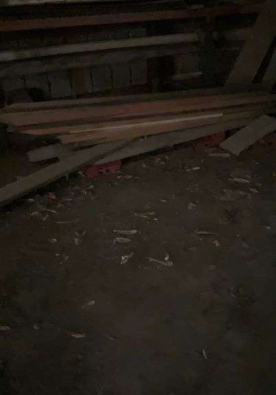 Assorted used lumber