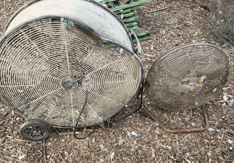 36” wheeled fan, freestanding fan(condition unknown)