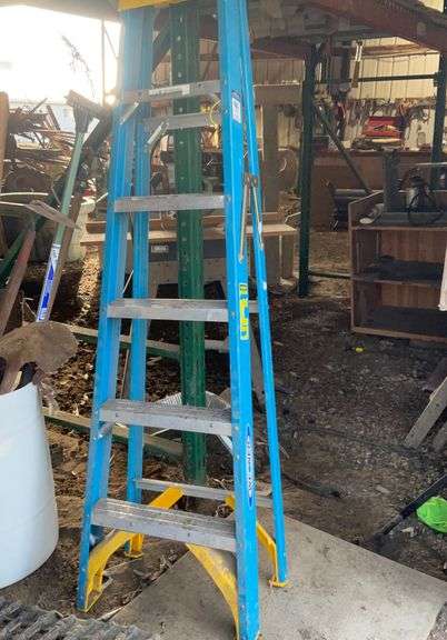 Werner 5 foot fiberglass step ladder