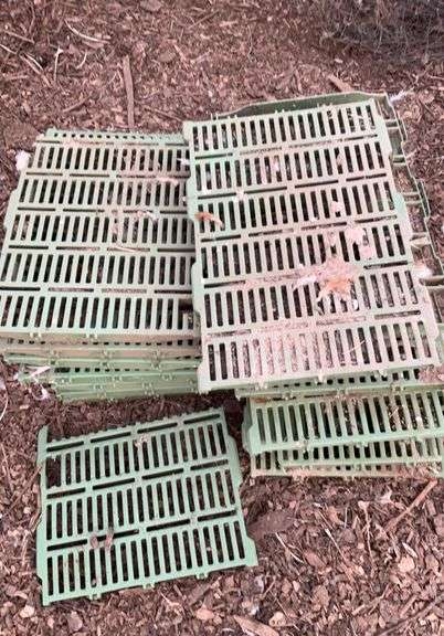 Plastic chicken flooring
