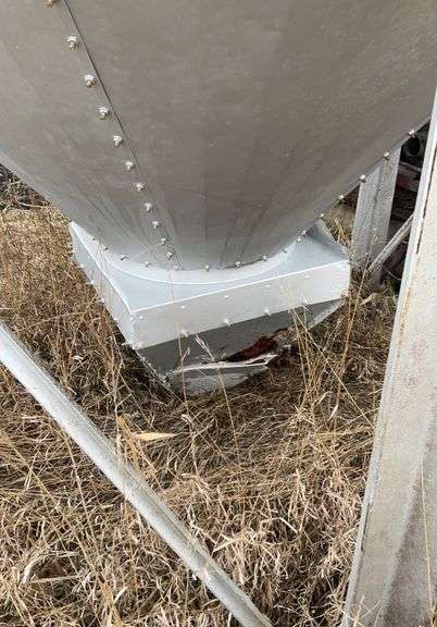 2 ring Bulk bin, ring measures 32” by 6 3/4’