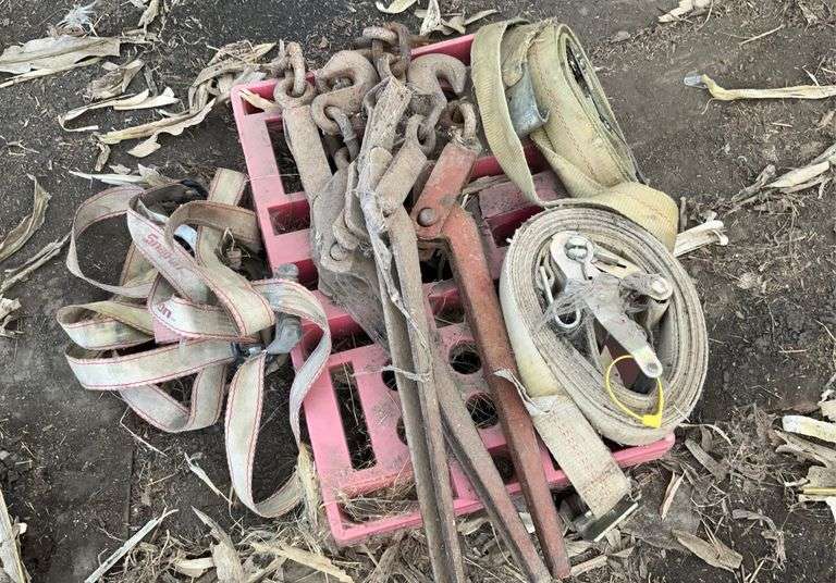 Chain binders, ratchet straps