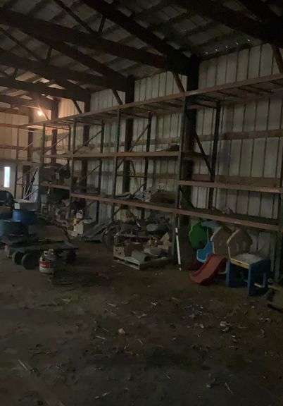 Pallet racking-nine 8’ bays, buyer responsible for removal and dismantling