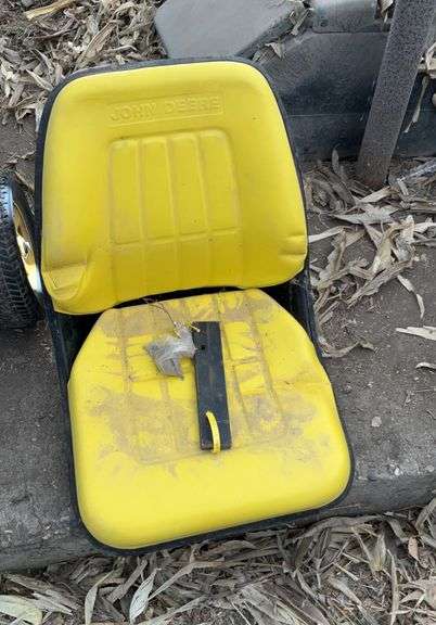 John Deere seat with mounting brackets