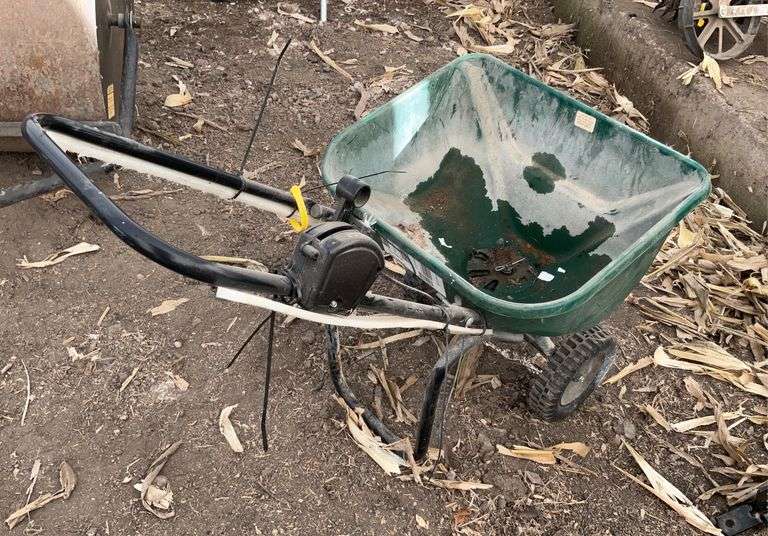 Ace green turf handled fertilizer spreader
