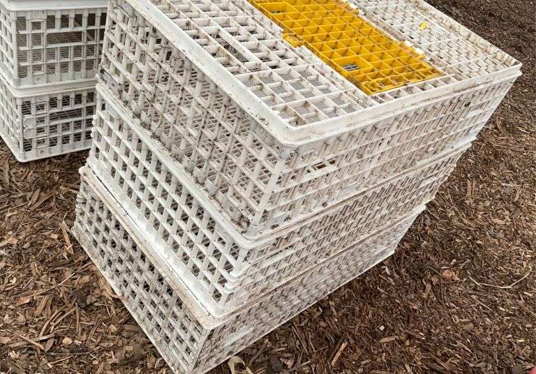 (3) chicken crates