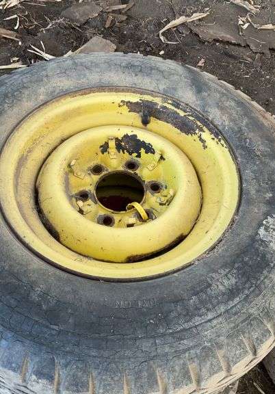 (4) six bolt rims with tires