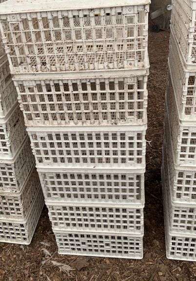 (6) chicken crates