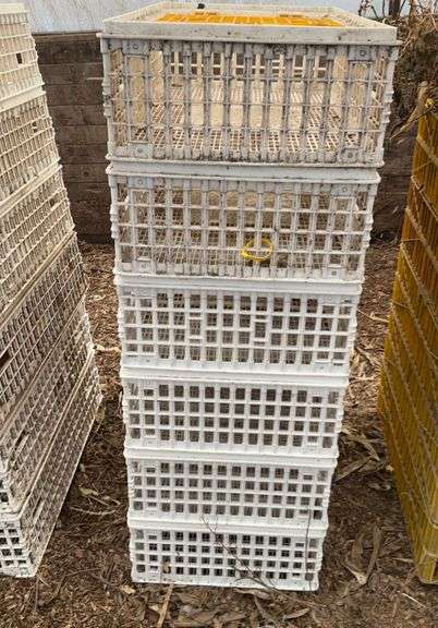 (6) chicken crates
